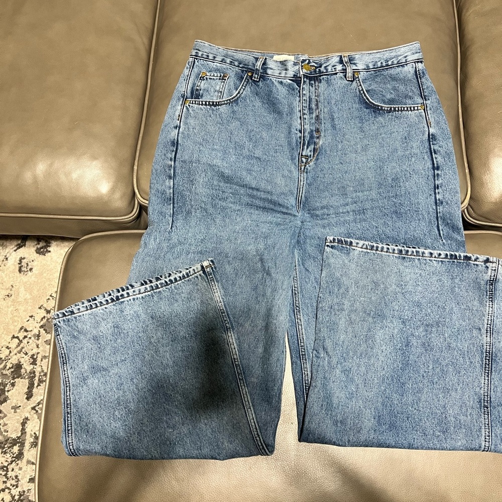 Pilcro High Rise Wide Leg Jeans Anthropologie